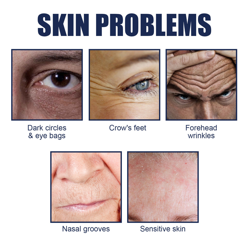 East Moon Men’s Face Firming Kit | Reduce Fine Lines & Wrinkles | Lift, Tighten & Brighten Skin