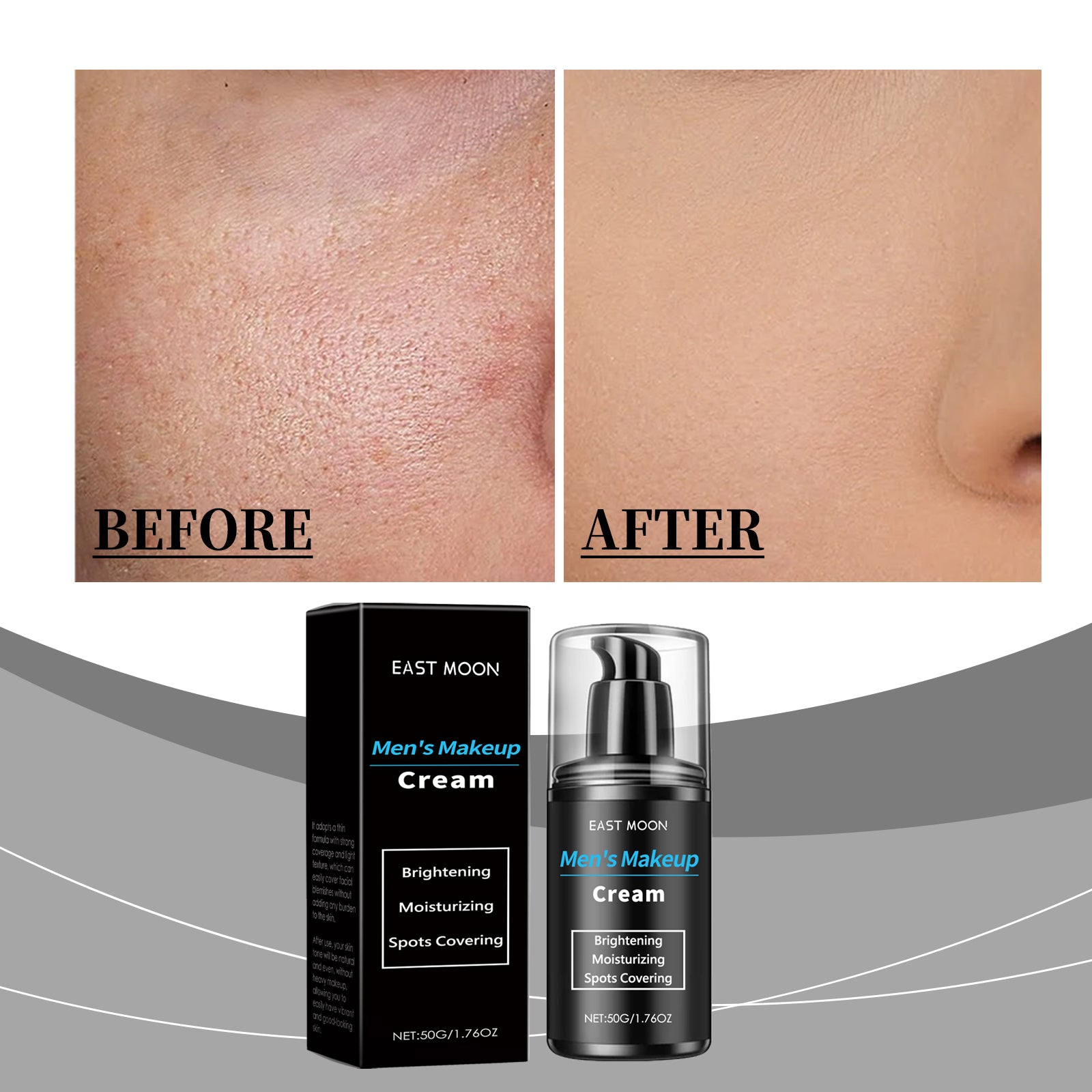 East Moon Men’s Concealer Moisturizing Cream