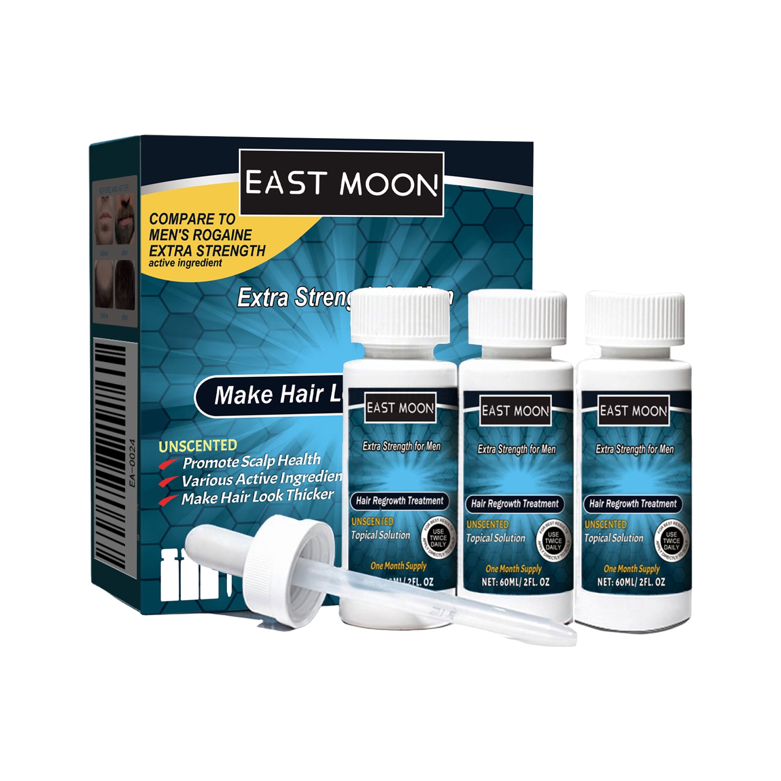 East Moon Men’s Hair Growth Serum – Nourishing & Revitalizing Essence