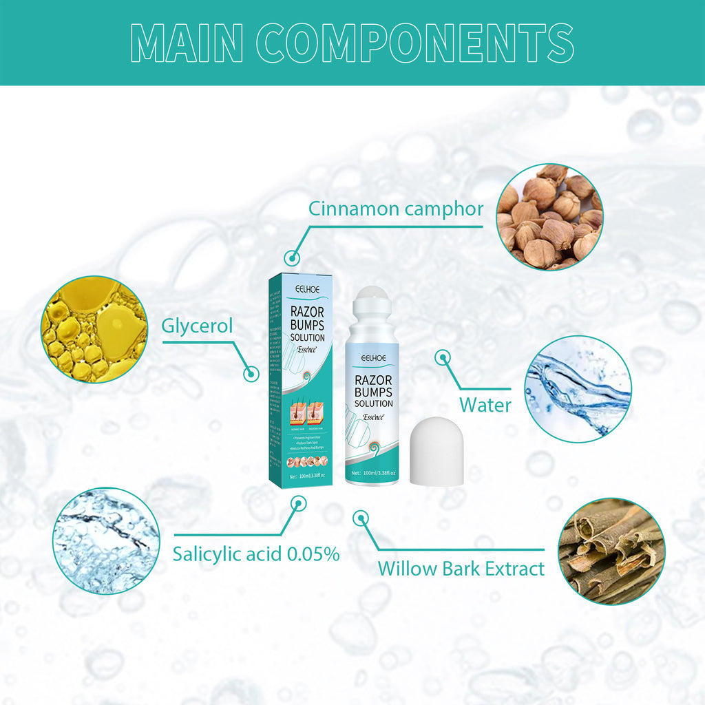 EELHOE Men’s Razor Bump Roll-On