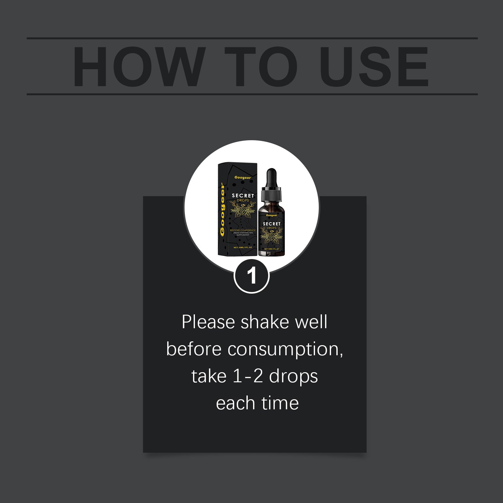 Googeer Men’s Body Nutrition Drops