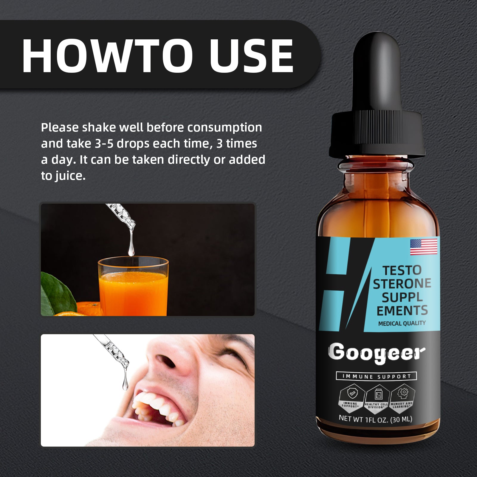 Googeer Men’s Body Care Drops