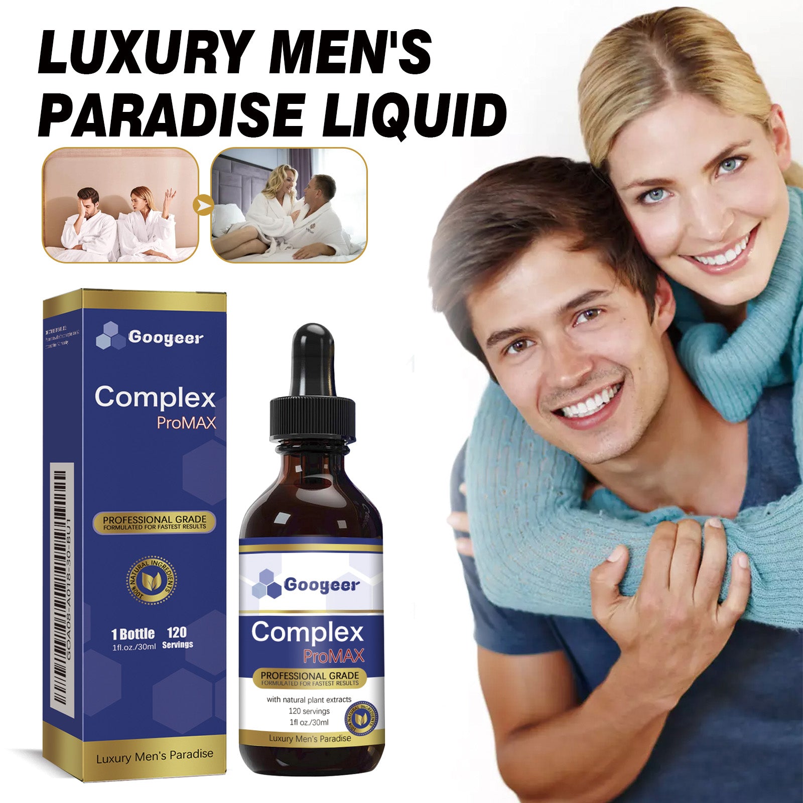 Googeer Men’s Vitality & Libido Support Drops