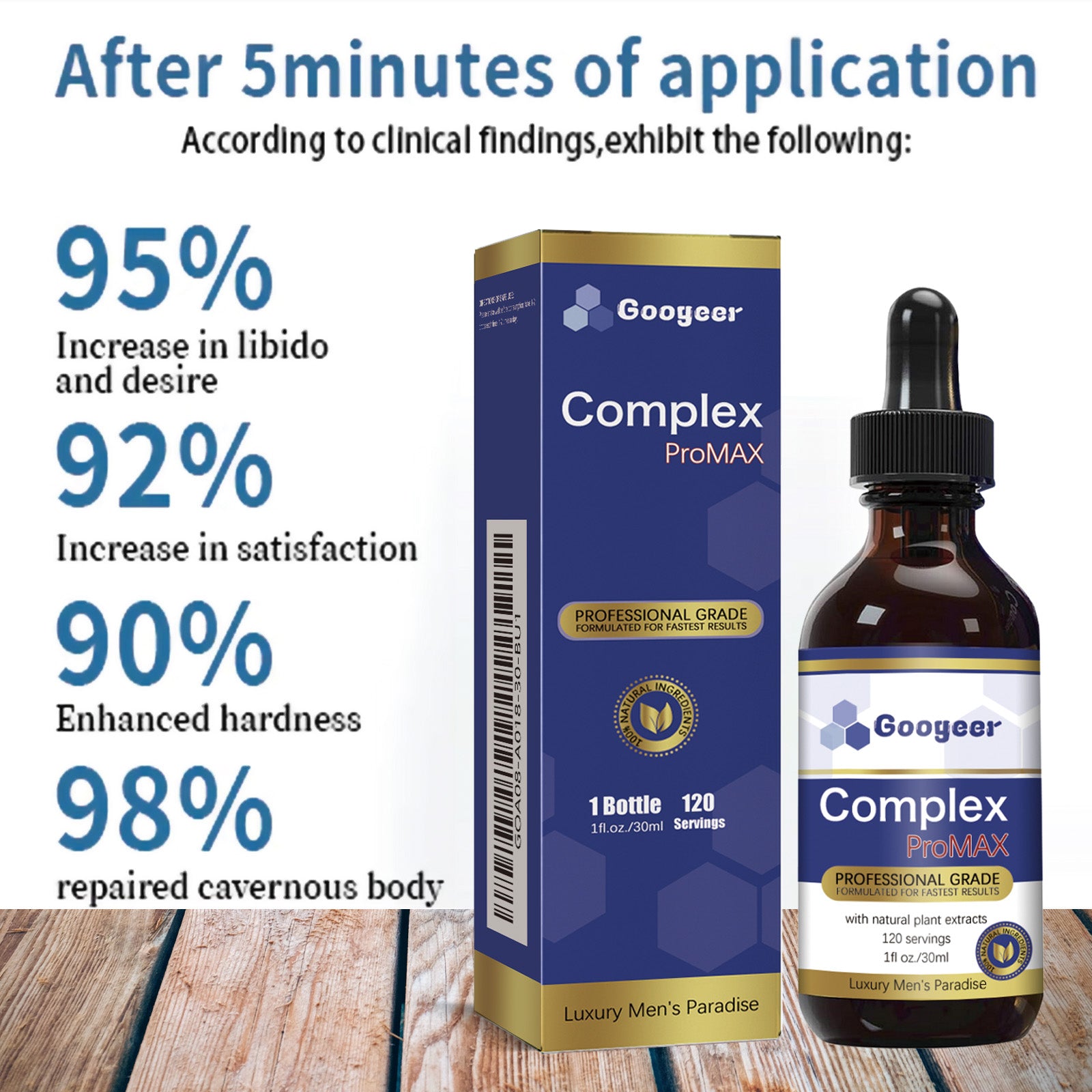 Googeer Men’s Vitality & Libido Support Drops