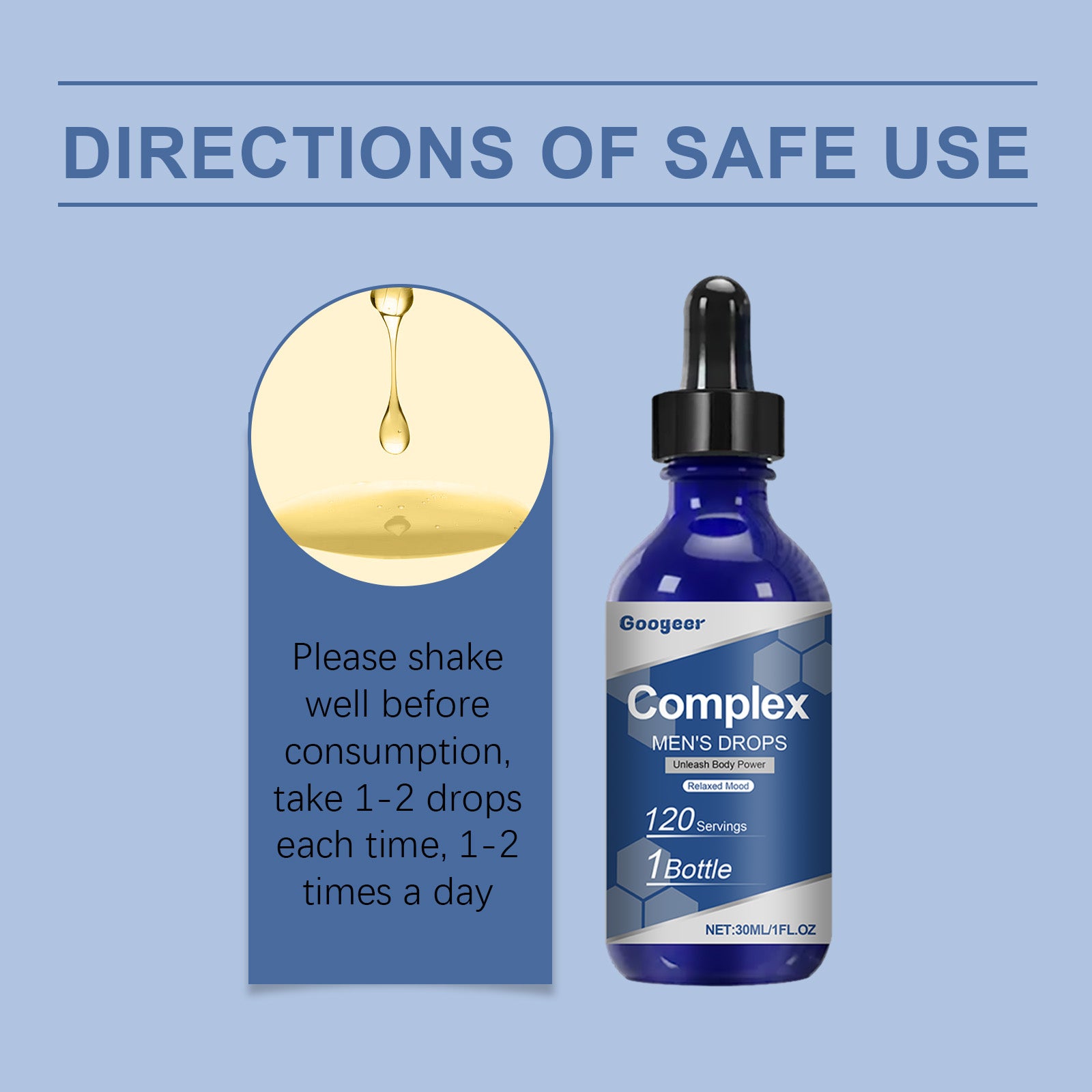 Googeer Men’s Oral Nutrition Drops