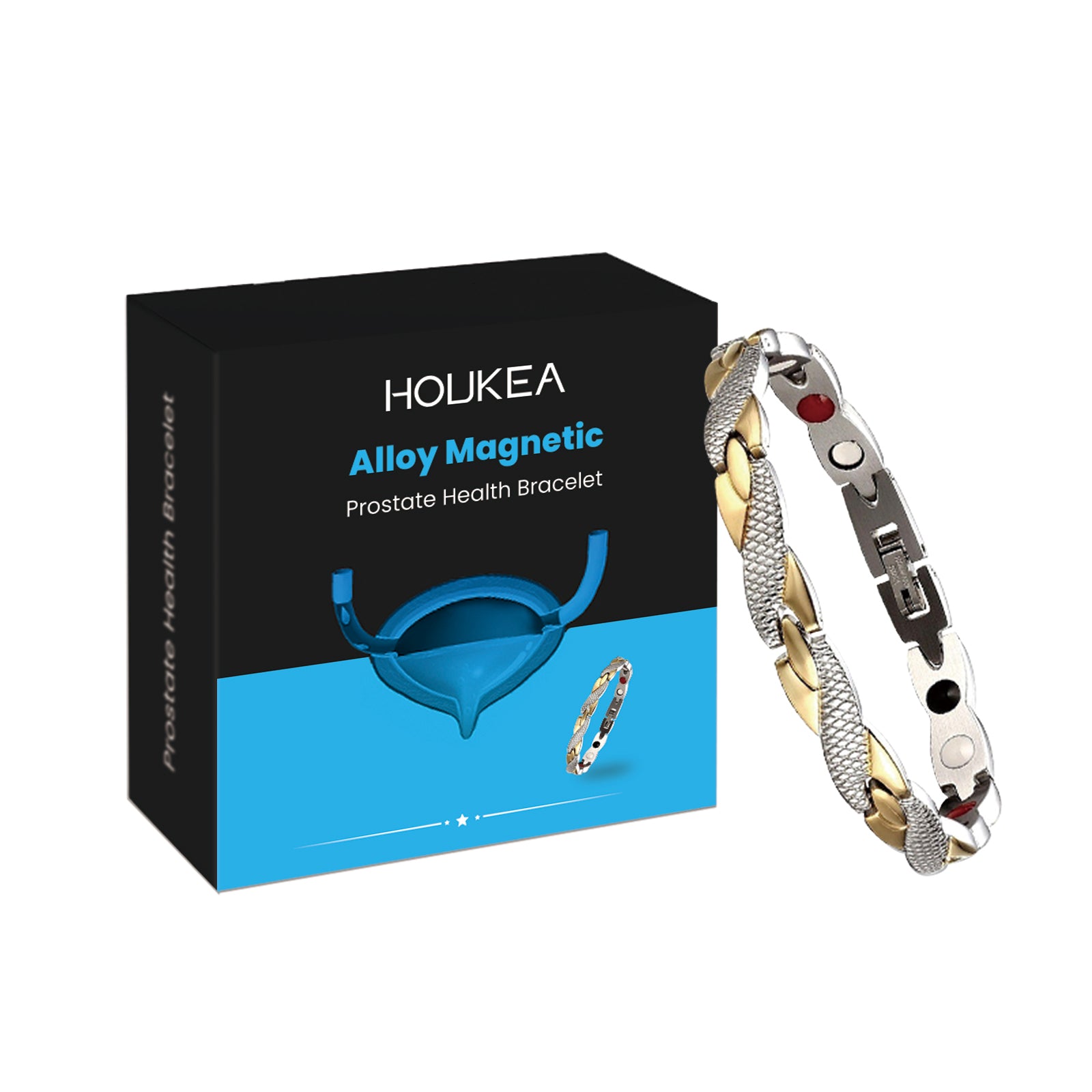 Houkea Men’s Energy Bracelet – Circulation Support & Stylish Daily Wear