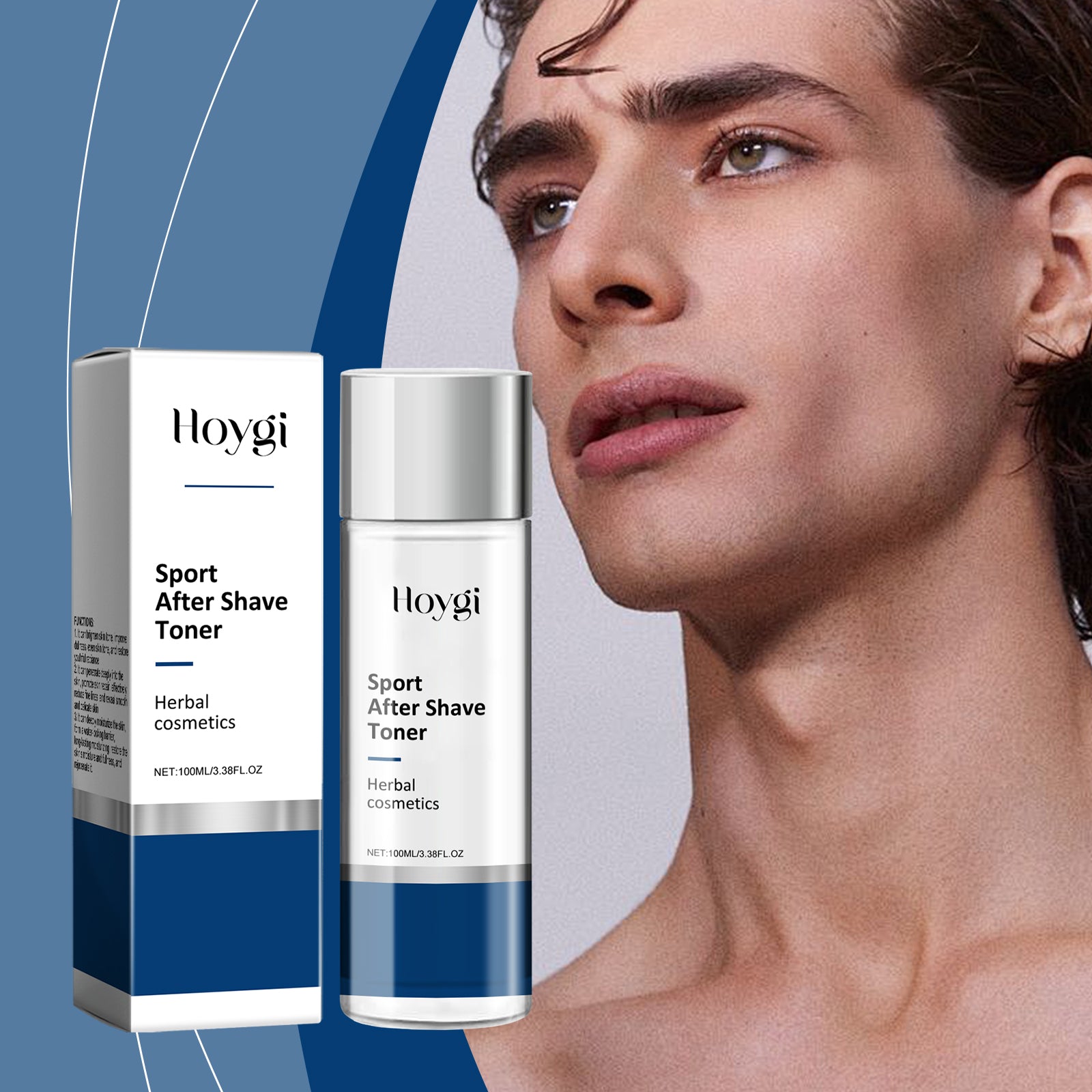 Hoygi Aftershave Toner | Soothing & Hydrating Post-Shave Lotion | Tighten & Refresh Skin