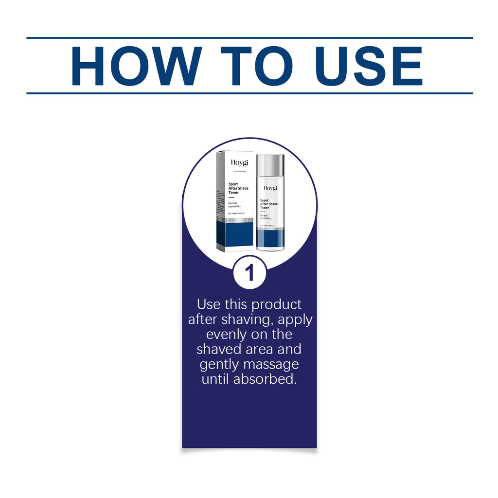 Hoygi Aftershave Toner | Soothing & Hydrating Post-Shave Lotion | Tighten & Refresh Skin