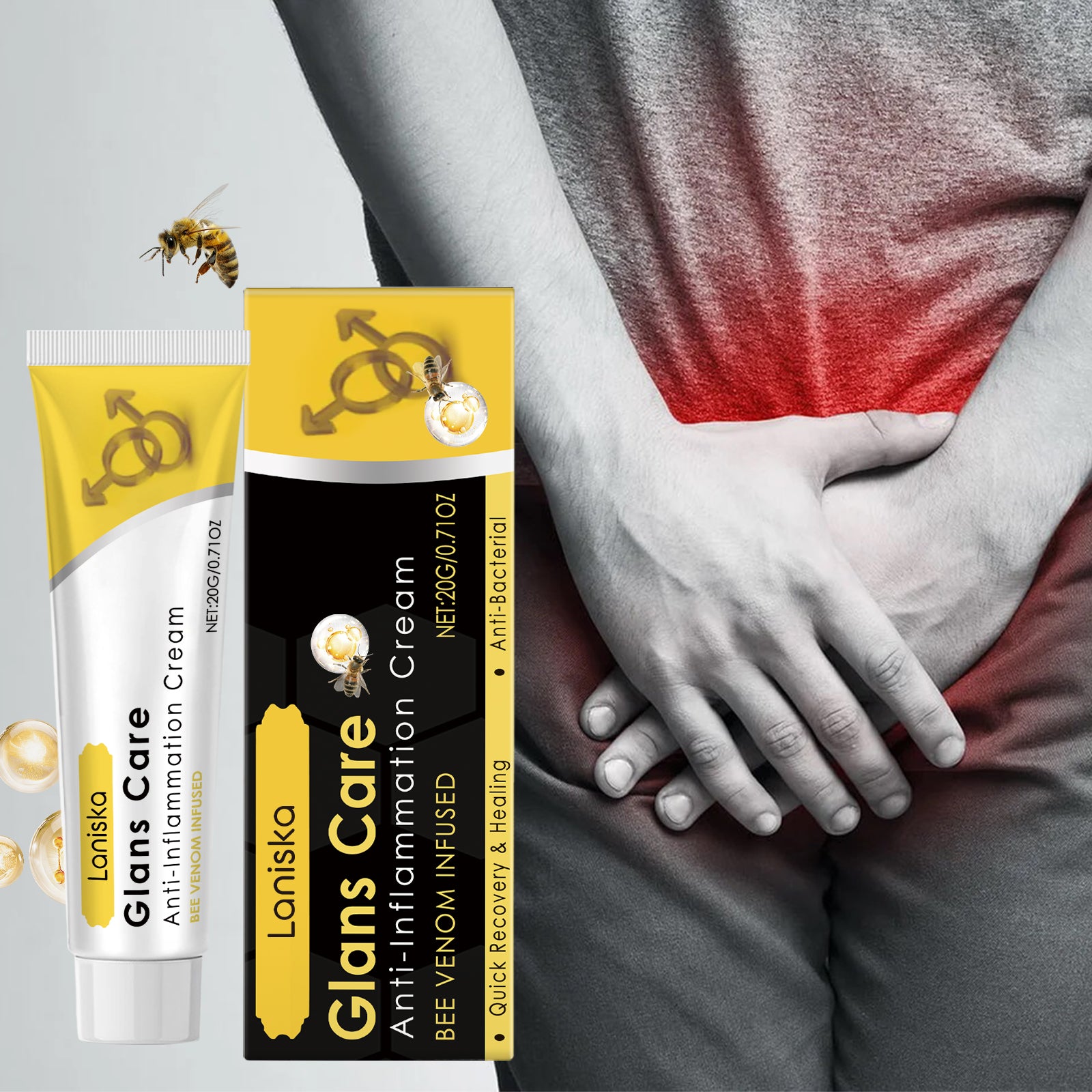 Laniska Men’s Soothing Cream