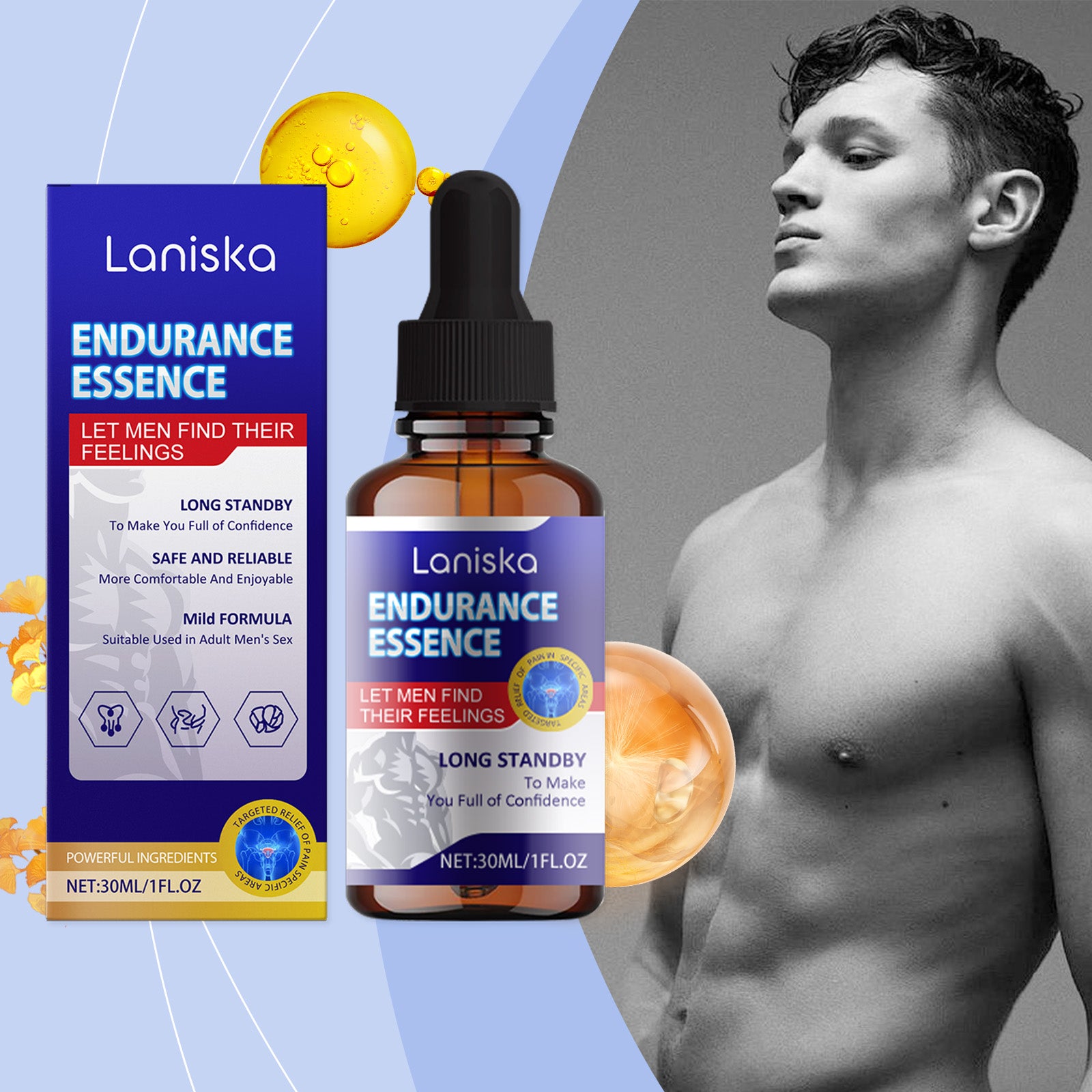 Laniska Men’s Body Care Essence