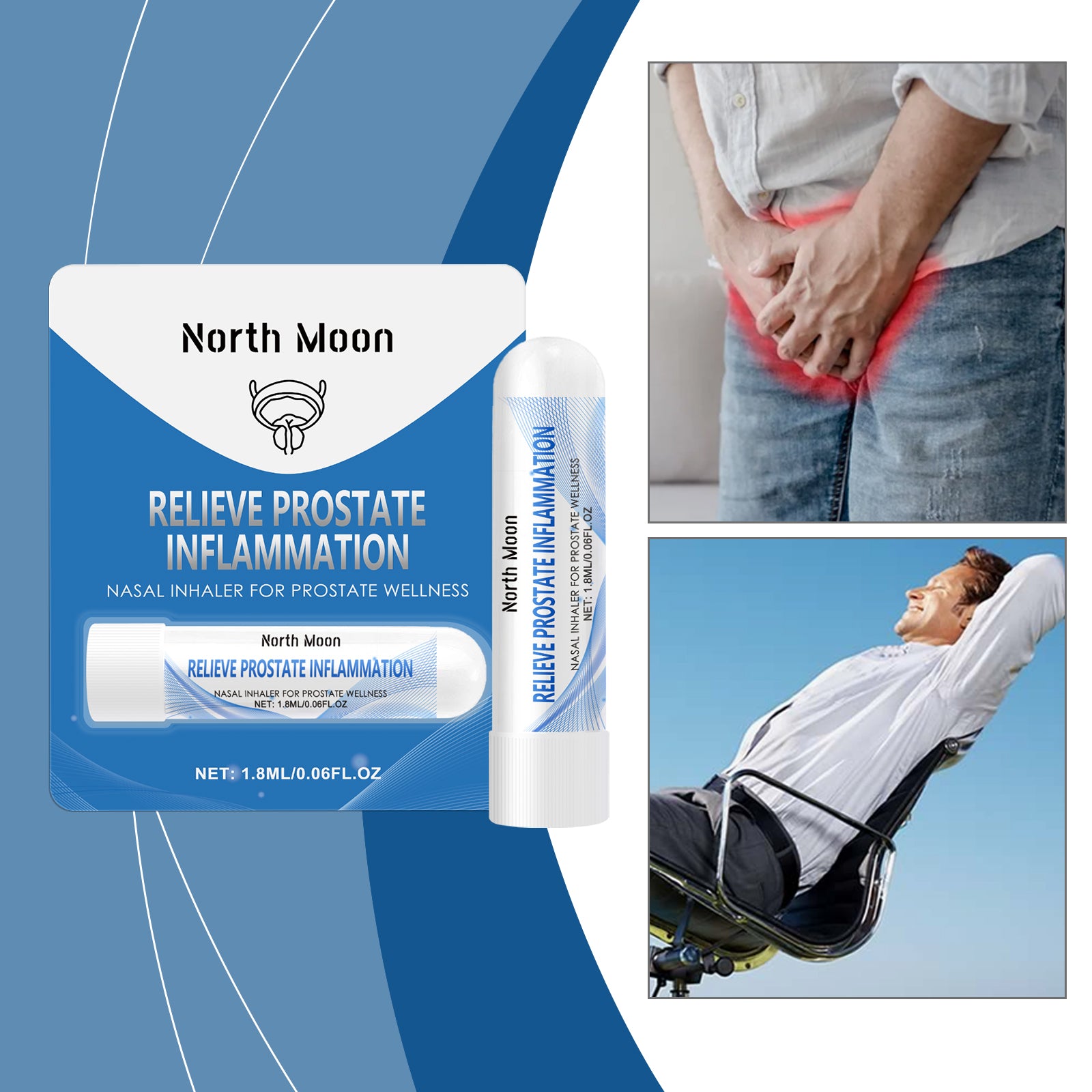 North Moon Menthol Nasal Inhaler