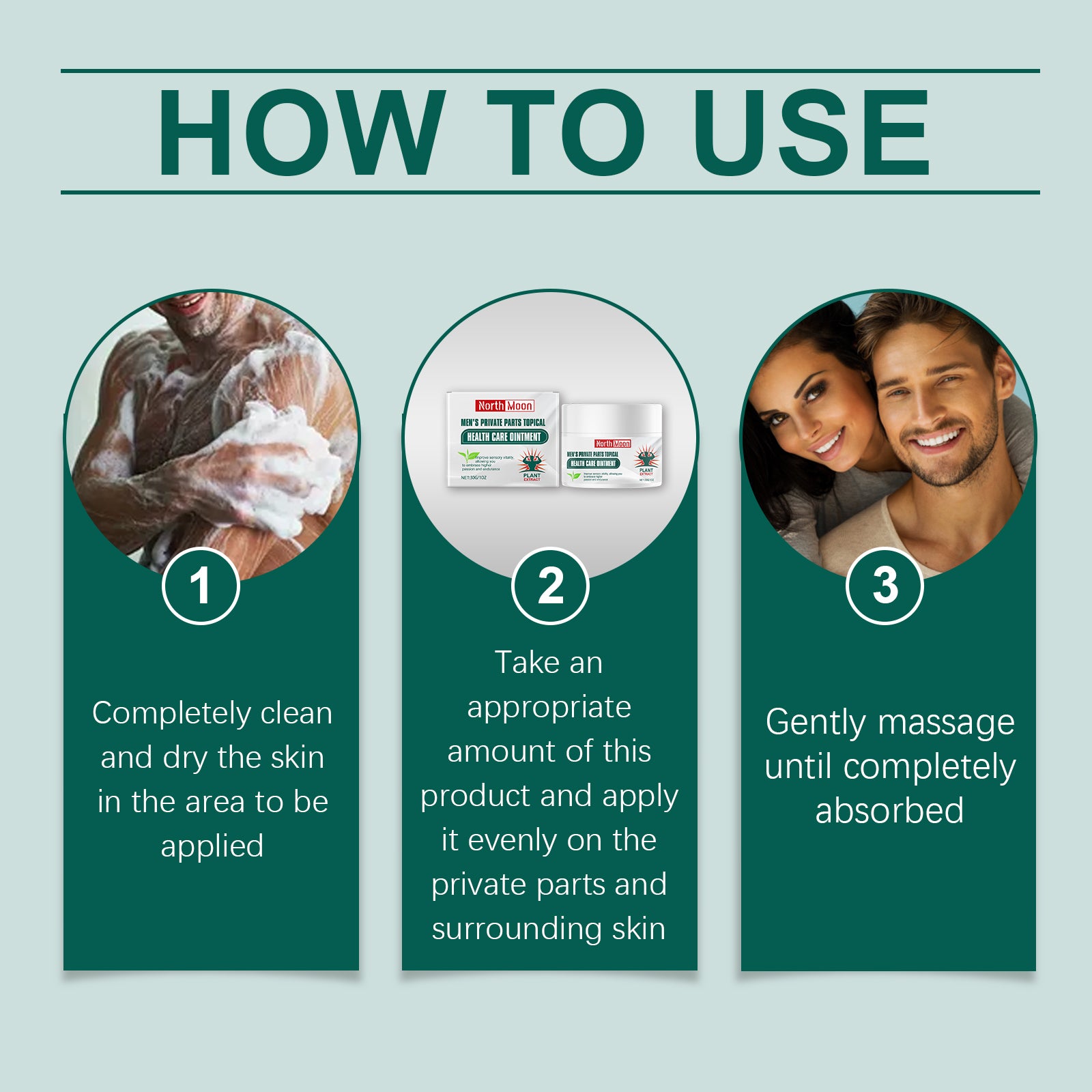 North Moon Men’s Massage Care Cream