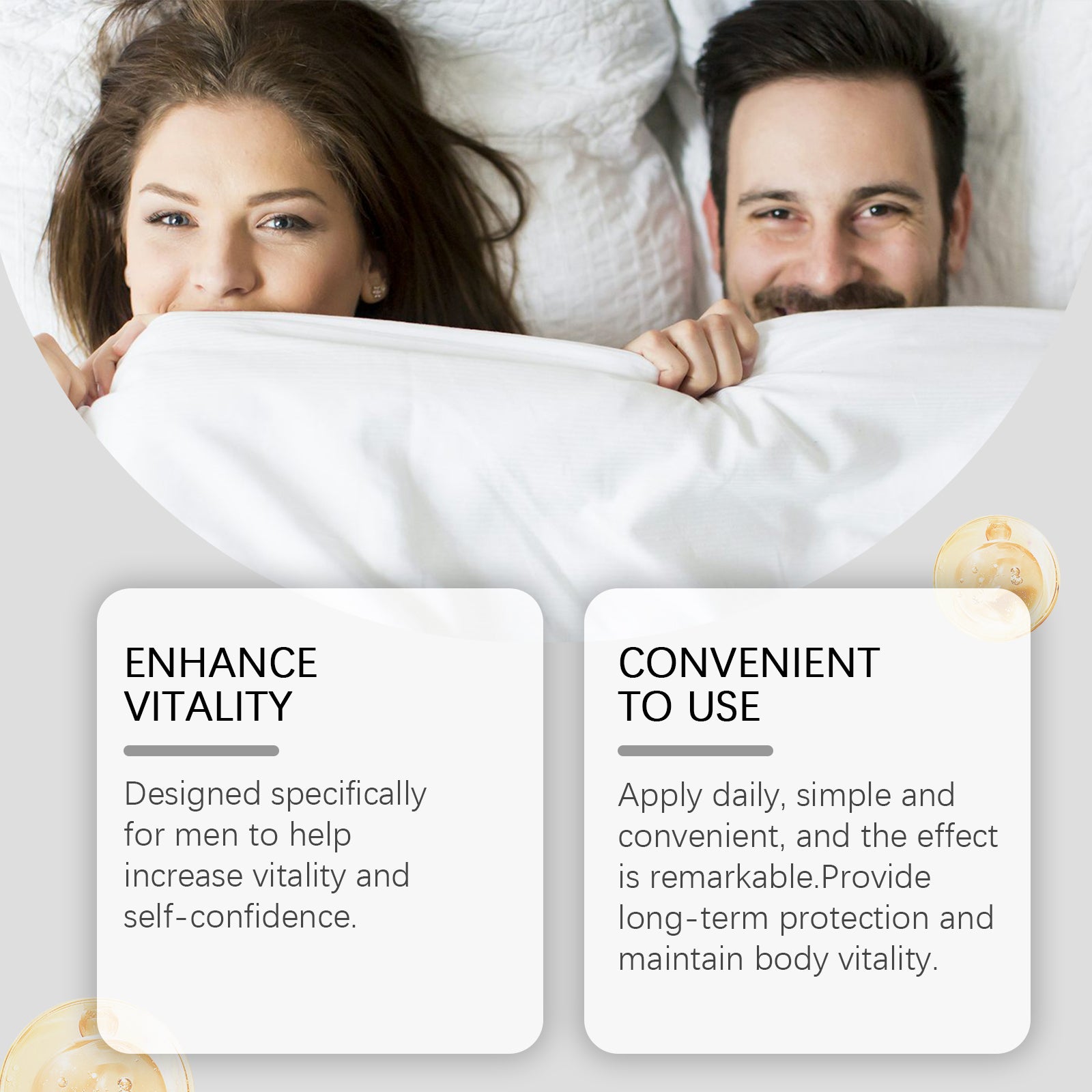 North Moon Men’s Vitality Care Oil – Herbal Energy & Nourishing Body Oil