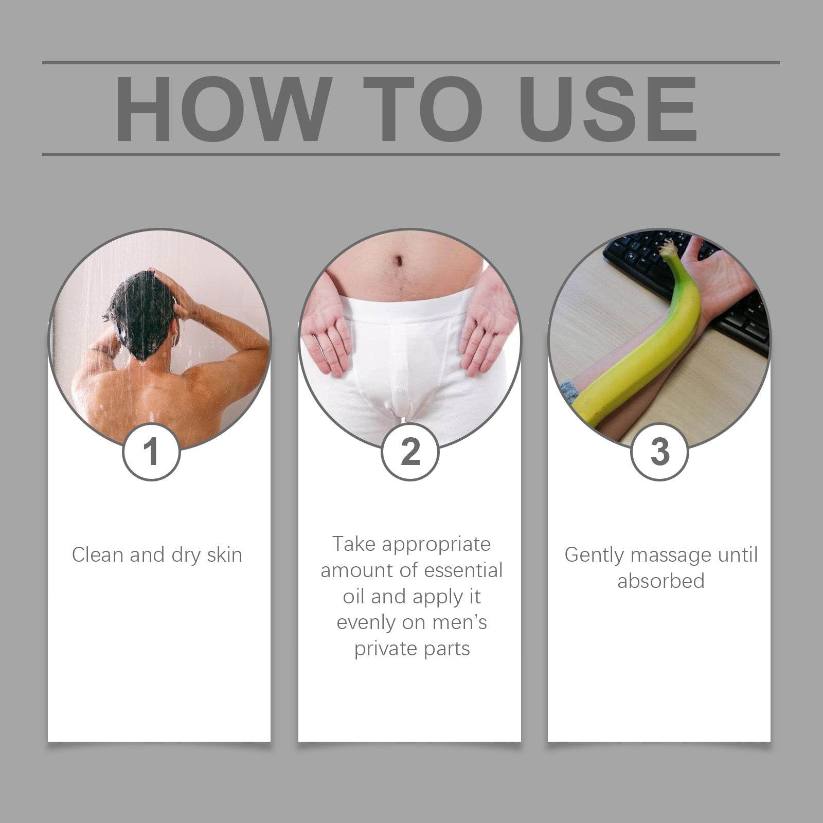 North Moon Men’s Massage Oil