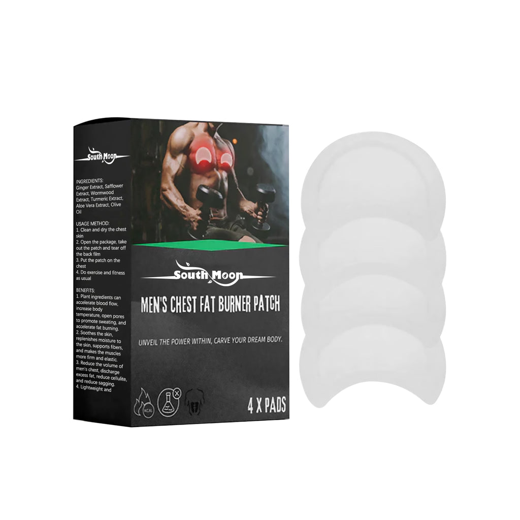 South Moon Men’s Chest Firming Patch – Tighten, Tone & Sculpt Chest Muscles