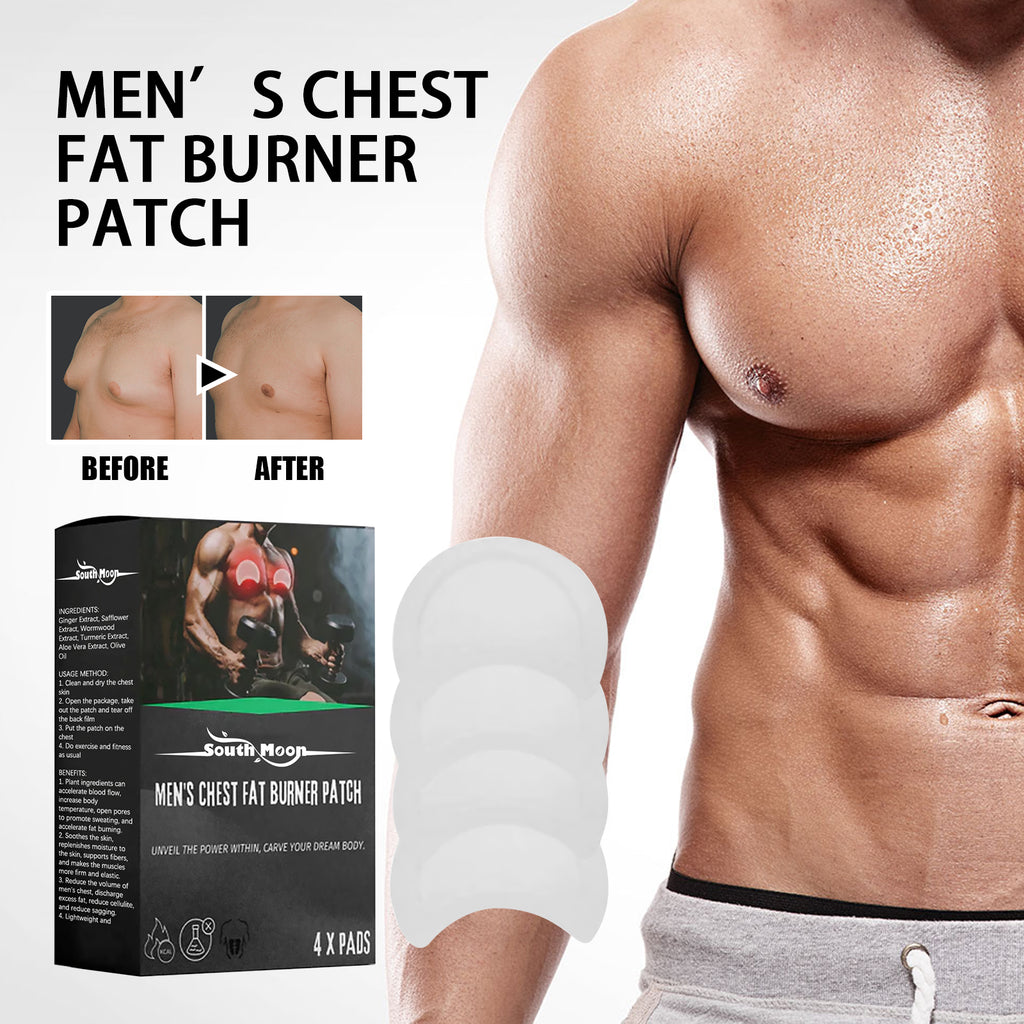 South Moon Men’s Chest Firming Patch – Tighten, Tone & Define Chest Muscles