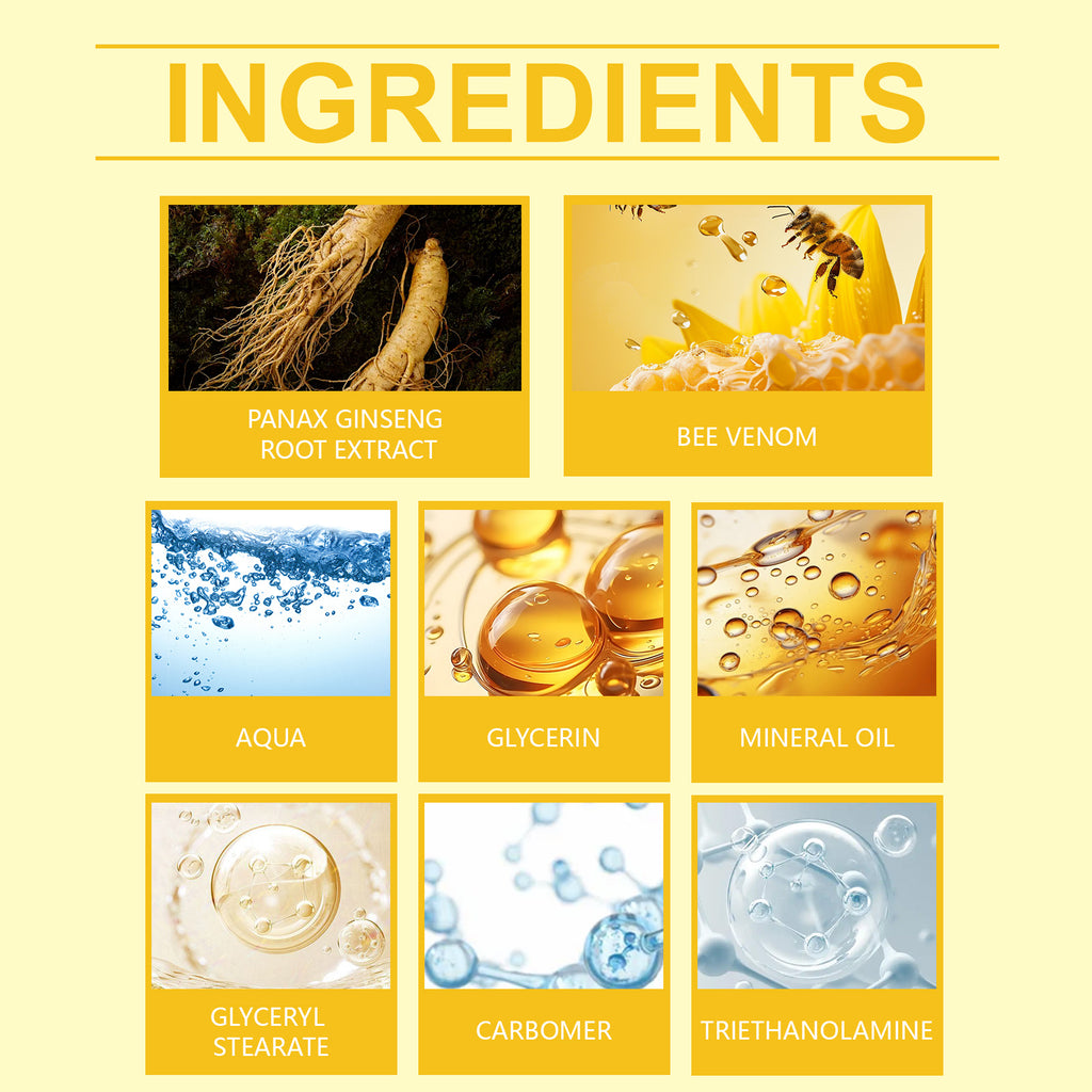 South Moon Bee Venom Chest Massage Cream | Firm & Tighten Male Chest | Daily Care for Skin Elasticity