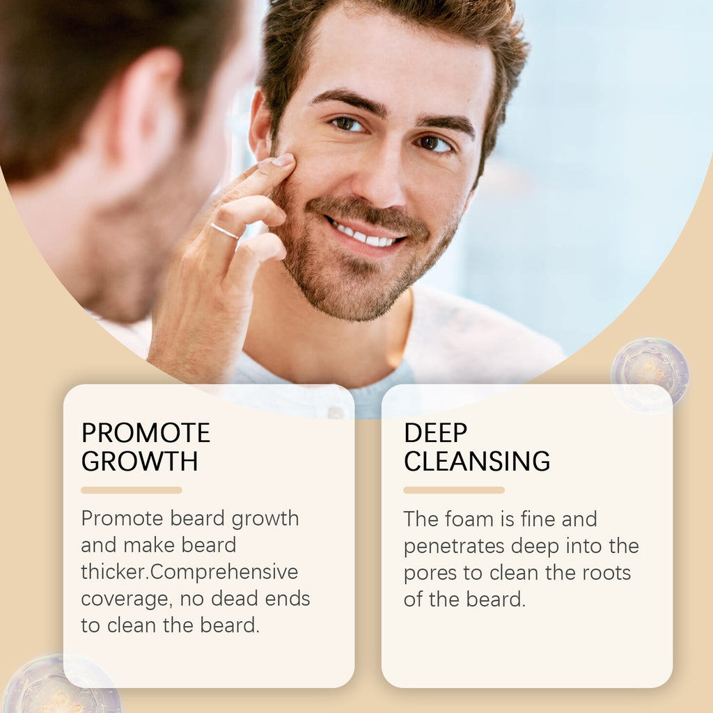 WoodSleep Men’s Beard Wash – Deep Clean & Moisturizing Care