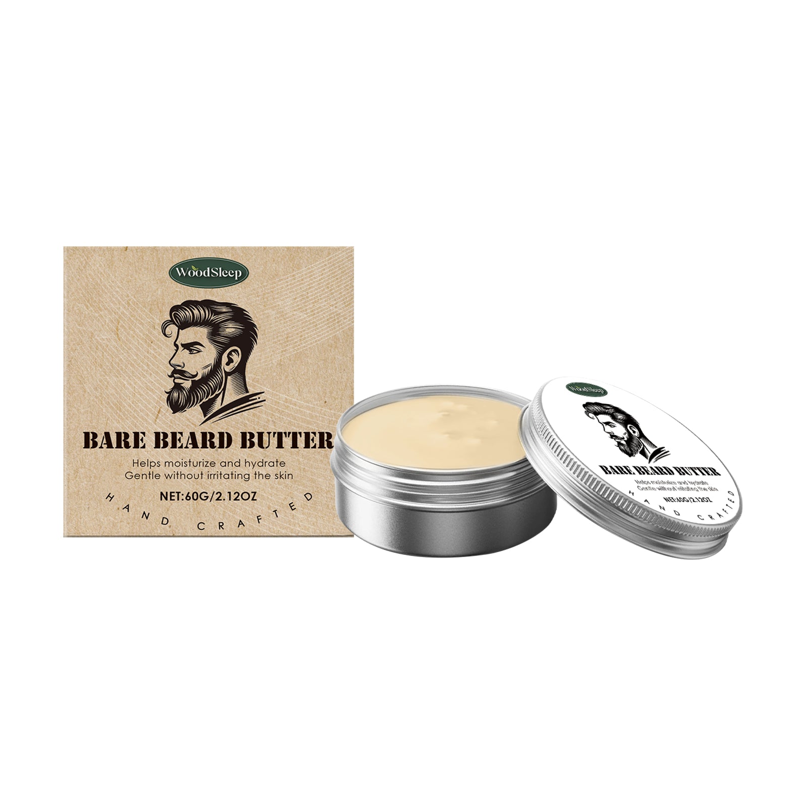 WoodSleep Men’s Beard Styling Wax