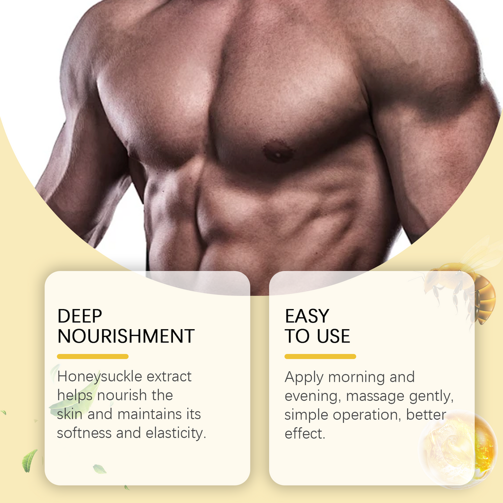 Wiyun Men’s Chest Massage Oil – Hydrating & Firming Body Care Oil