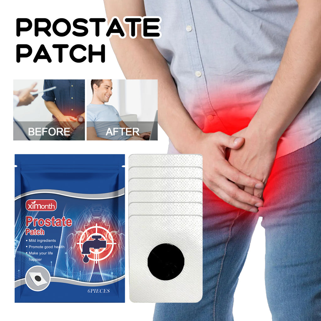 Ximonth Men’s Prostate Relief Patch – Gentle, Daily Support & Comfort