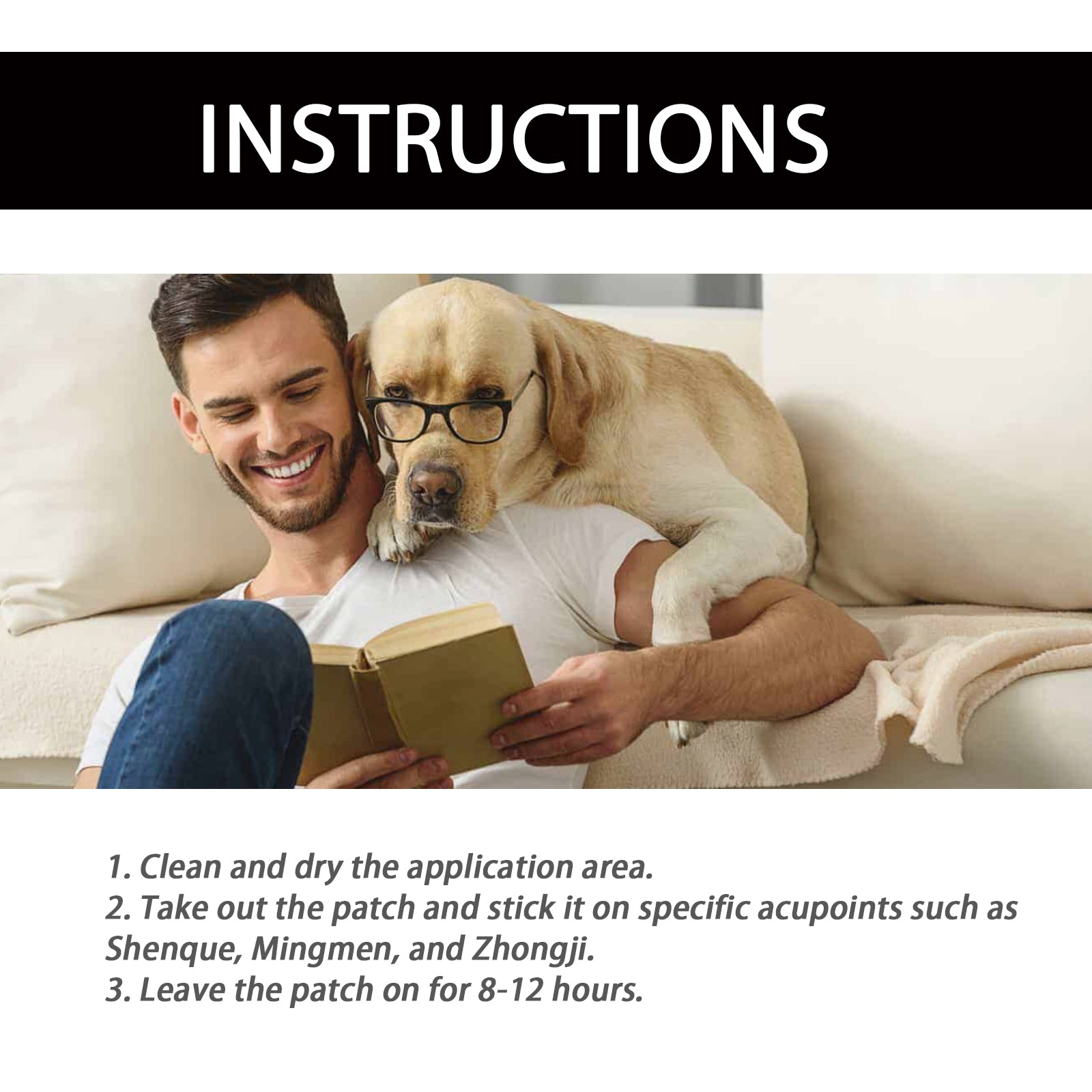 Ximonth Men’s Prostate Relief Patch – Gentle, Daily Support & Comfort