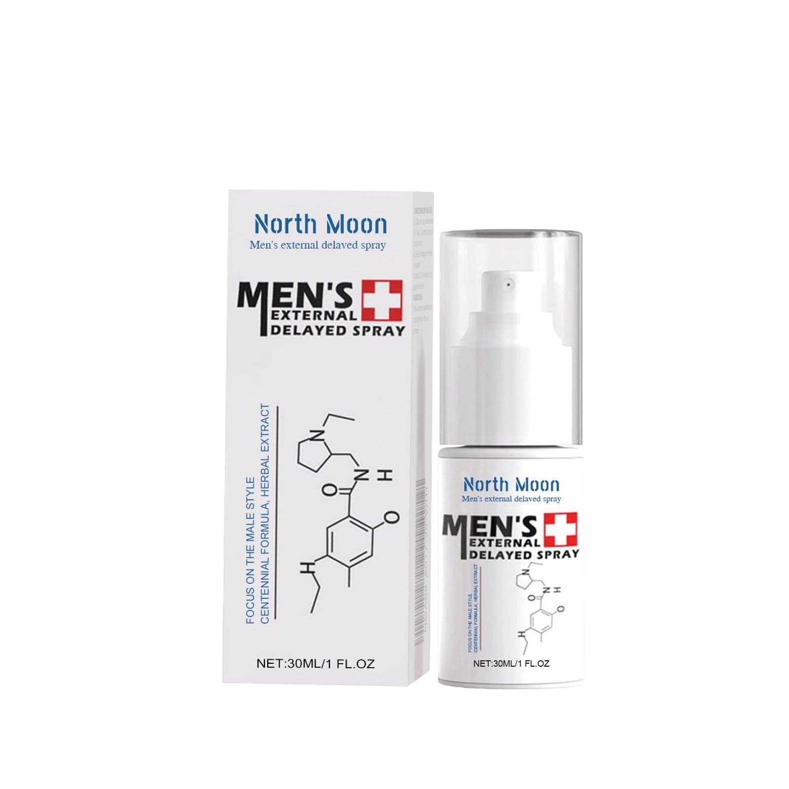 North Moon Men's Care Spray Men's Gentle Care Daily Nourishing Body Massage Care Spray