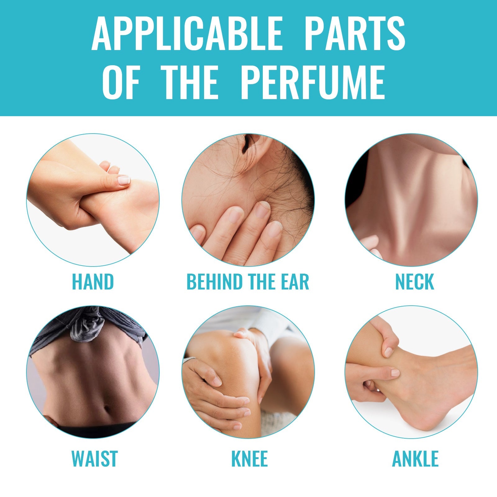 Roxelis Men's Perfume Roll-On Natural Gentle Elegant Fresh Long-lasting Fragrance Portable Perfume for Wrists, Neck, and Behind Ears