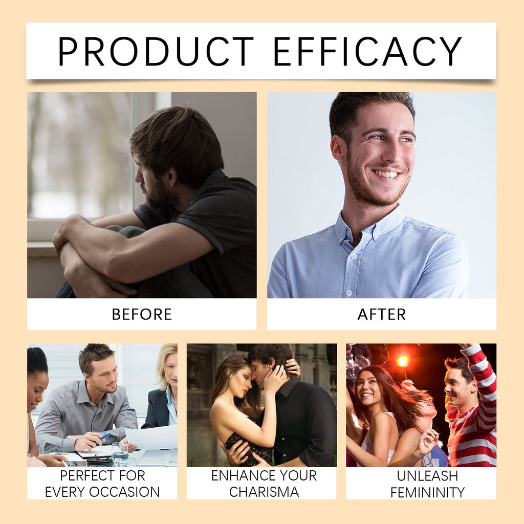 Roxelis Eau de Toilette Spray Men's Perfume Cologne Citrus Scent Fresh Charm Portable Fragrance Spray