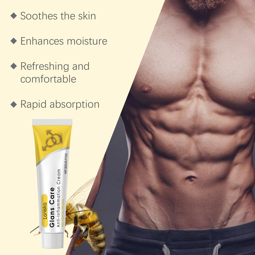 Laniska Men's Soothing Cream Men's Gentle Care Moisturizing Long-lasting Comfort Relief Balance Cream