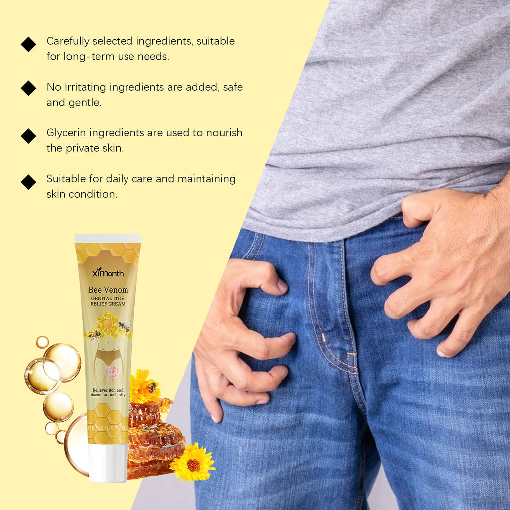 Ximonth Bee Venom Men's Care Cream Gentle nourishing and moisturizing daily care cream for body skin
