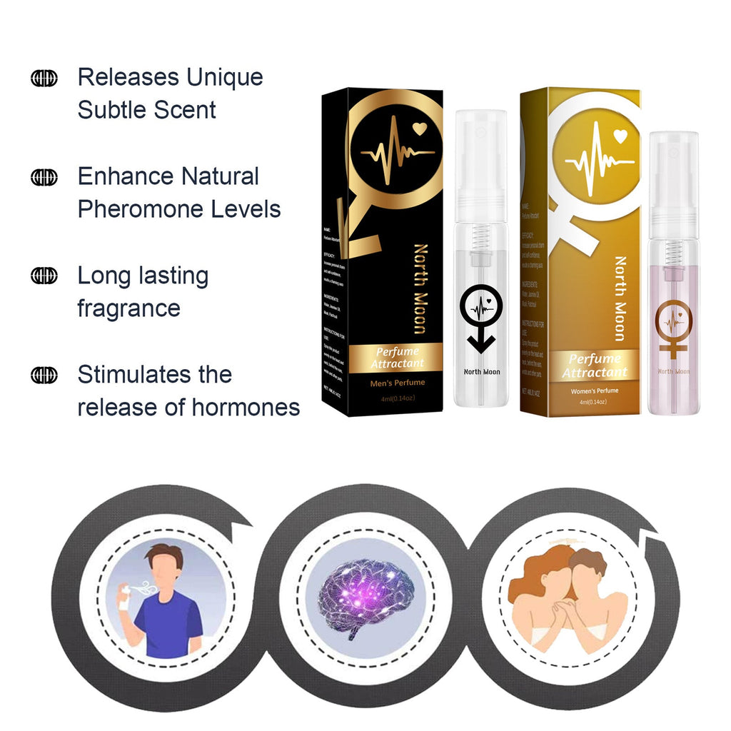 North Moon Allure Fragrance Long-lasting Fragrance Releases Charm Natural Refreshing Unisex Niche Dating Perfume