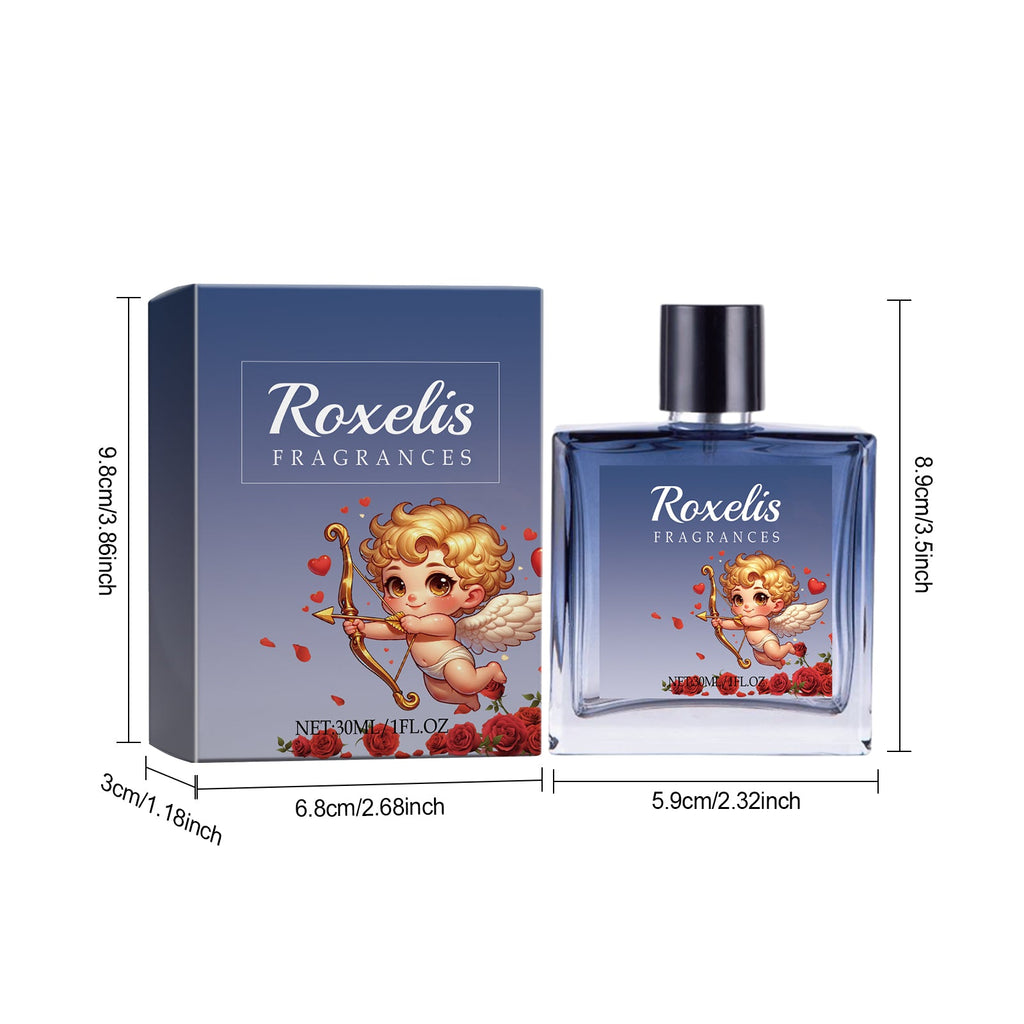 Roxelis Men's Cologne Men's Release Charm Natural Fresh behind the Ear Wrist Carry Fragrance Niche Perfume