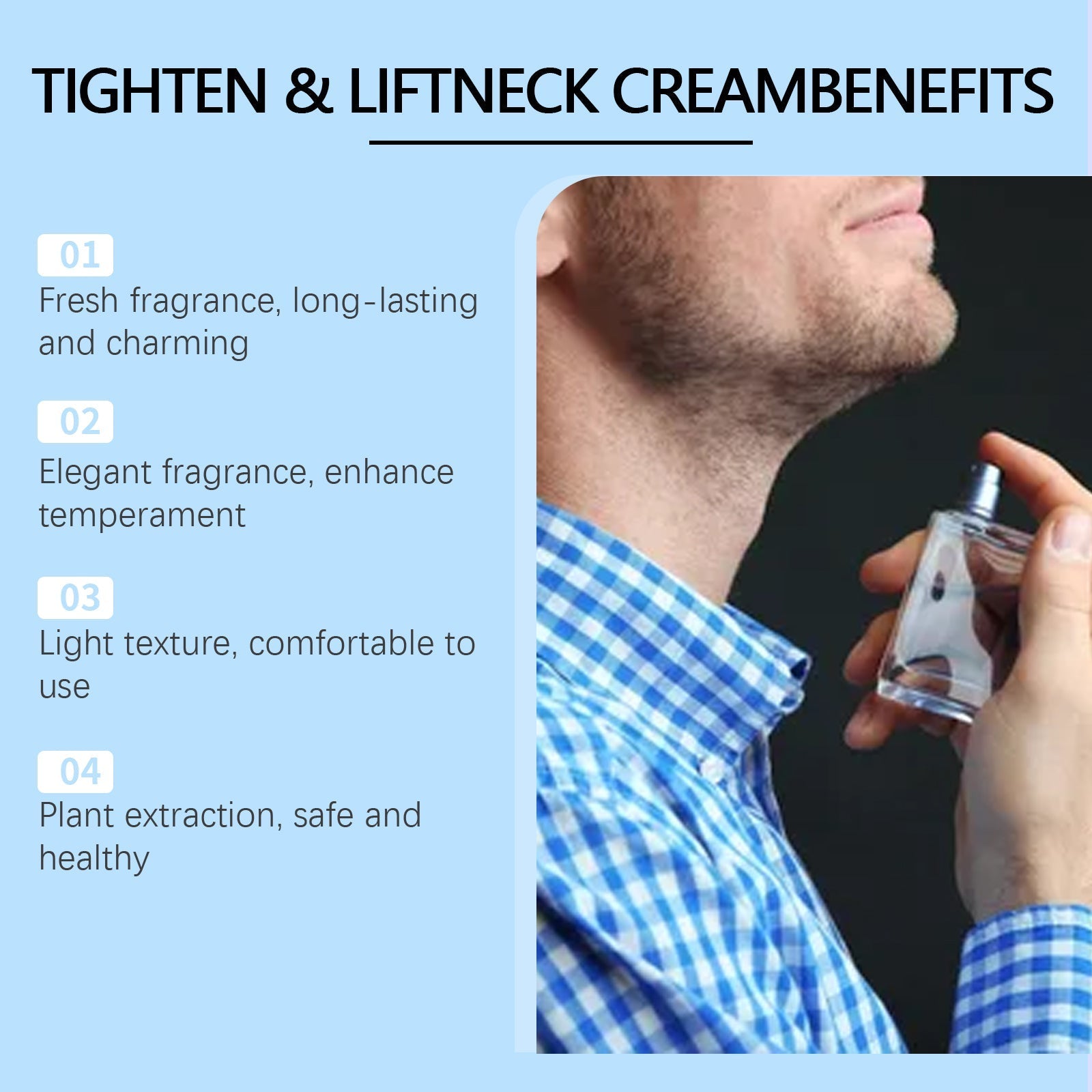 Roxelis Personalized Men's Perfume Bergamot Fragrance Lasting Release Men's Charm Couple Dating Atmosphere Perfume