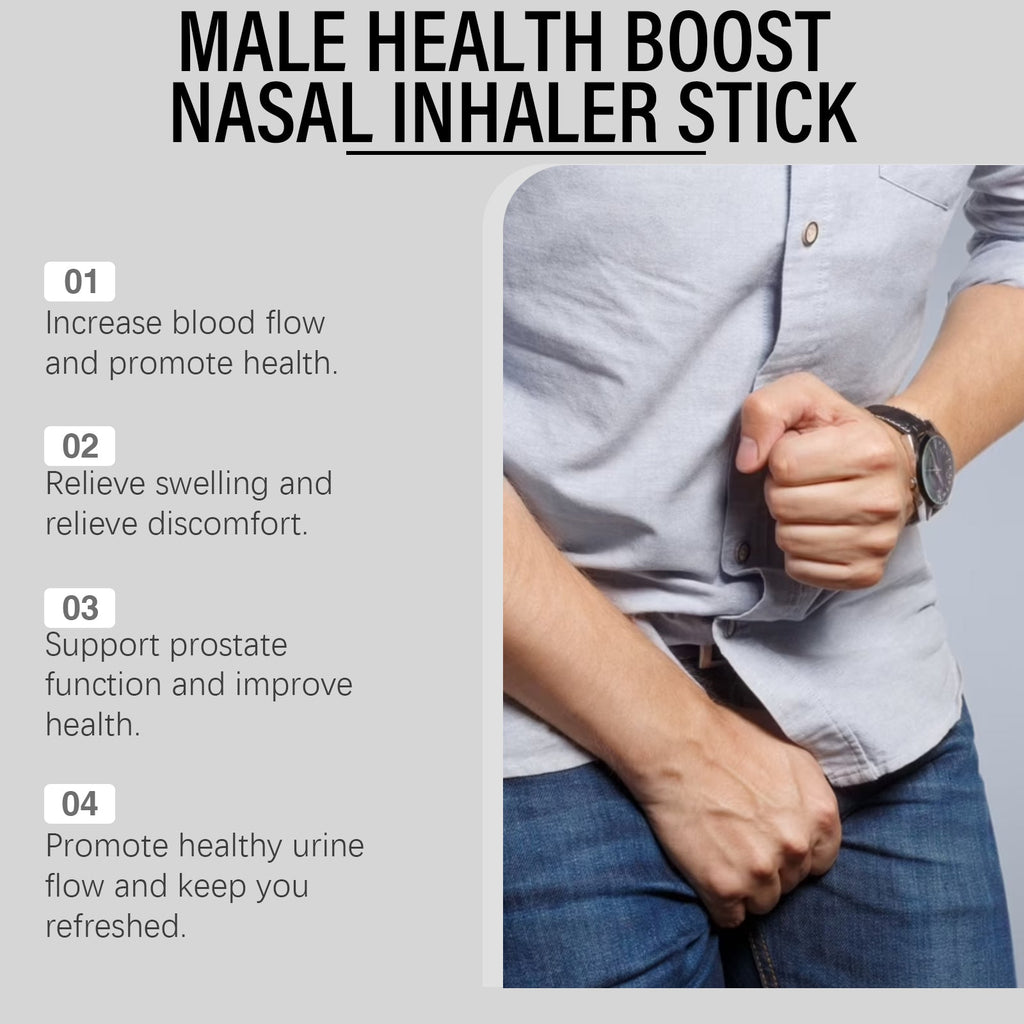 Laniska Male Nasal Inhaler Men's daily nasal cleaning portable nasal aspirator for relief and maintenance