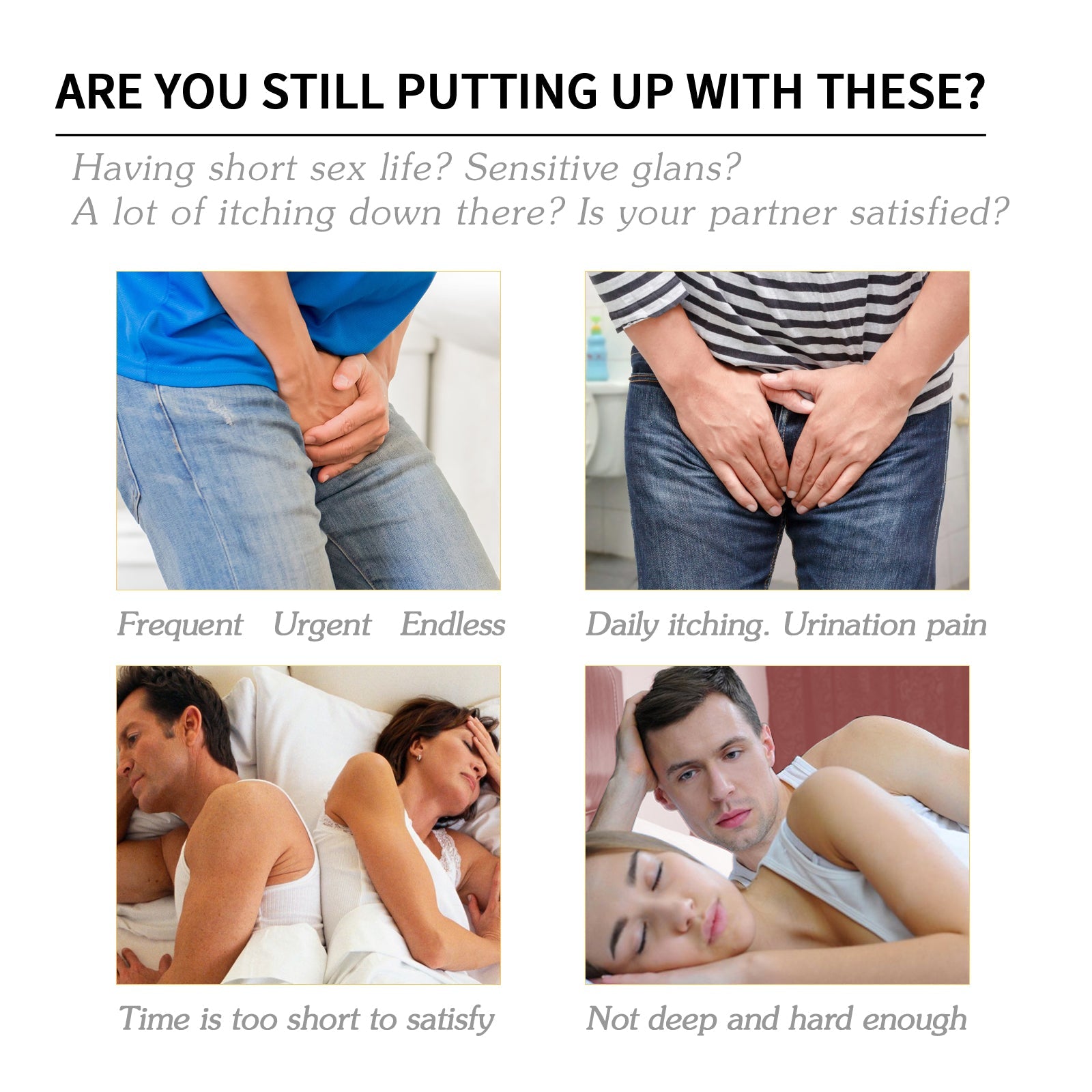 South Moon Men's Care Gel Roll-On Relieve Prostate Discomfort and Strengthen Body Massage Gel