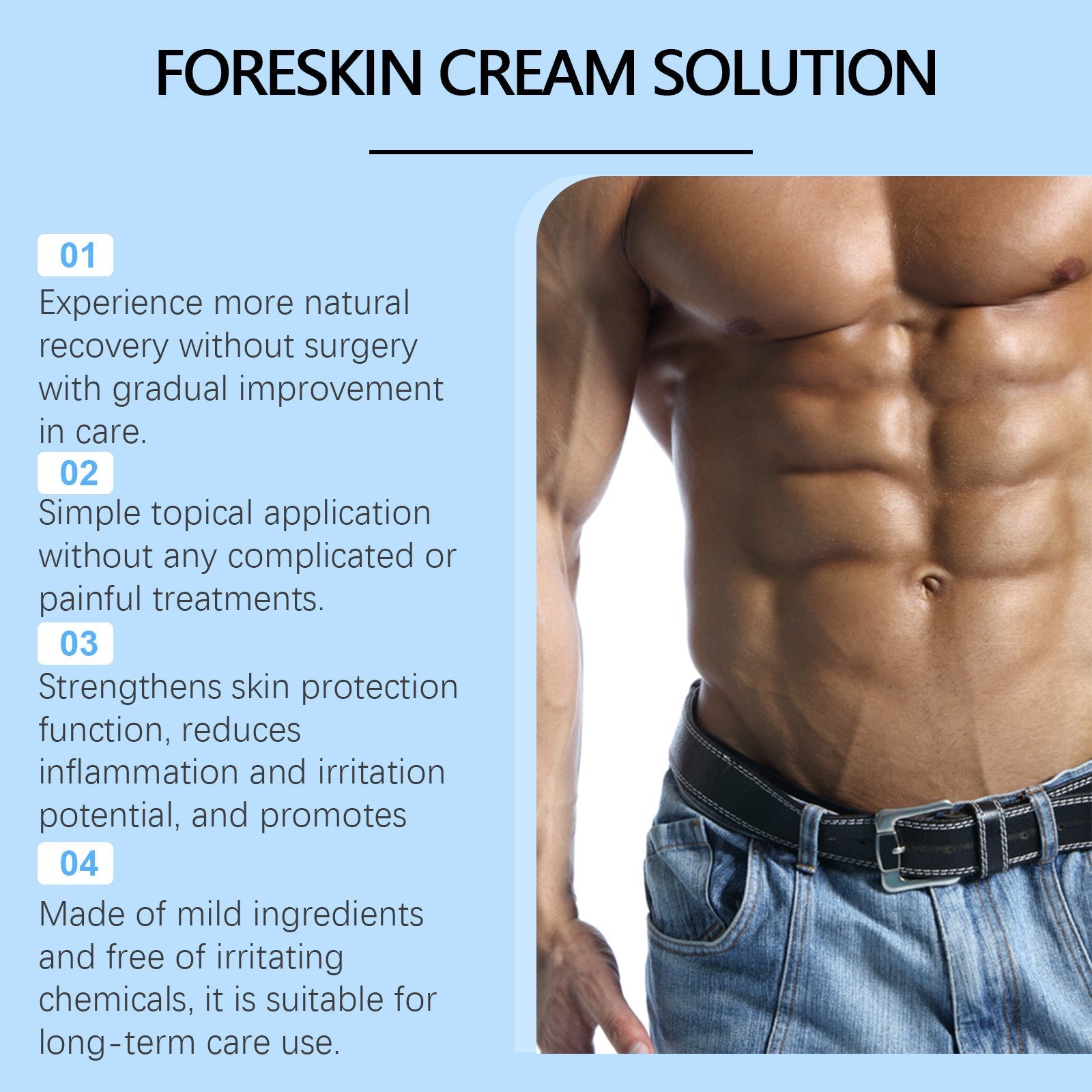 North Moon Men's Neck Cream Mild Ingredients Daily Moisturizing Moisturizing Soothing Body Moisturizing Care Cream