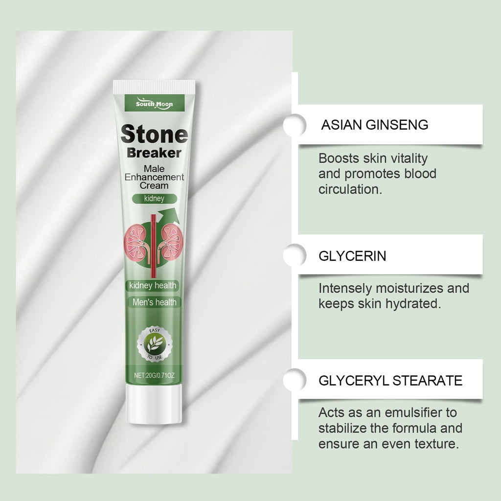 South Moon Men's Care Cream Ginseng Essence Gentle Nourishing Care for Men's Body Massage Cream