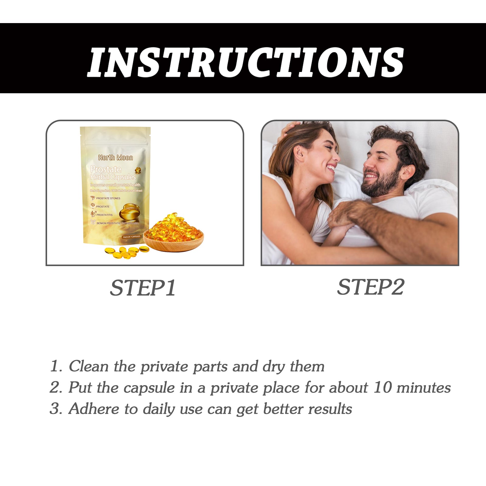 North Moon Qianliekang Capsules Yang-protecting and kidney-warming body care capsules relieve male prostate discomfort