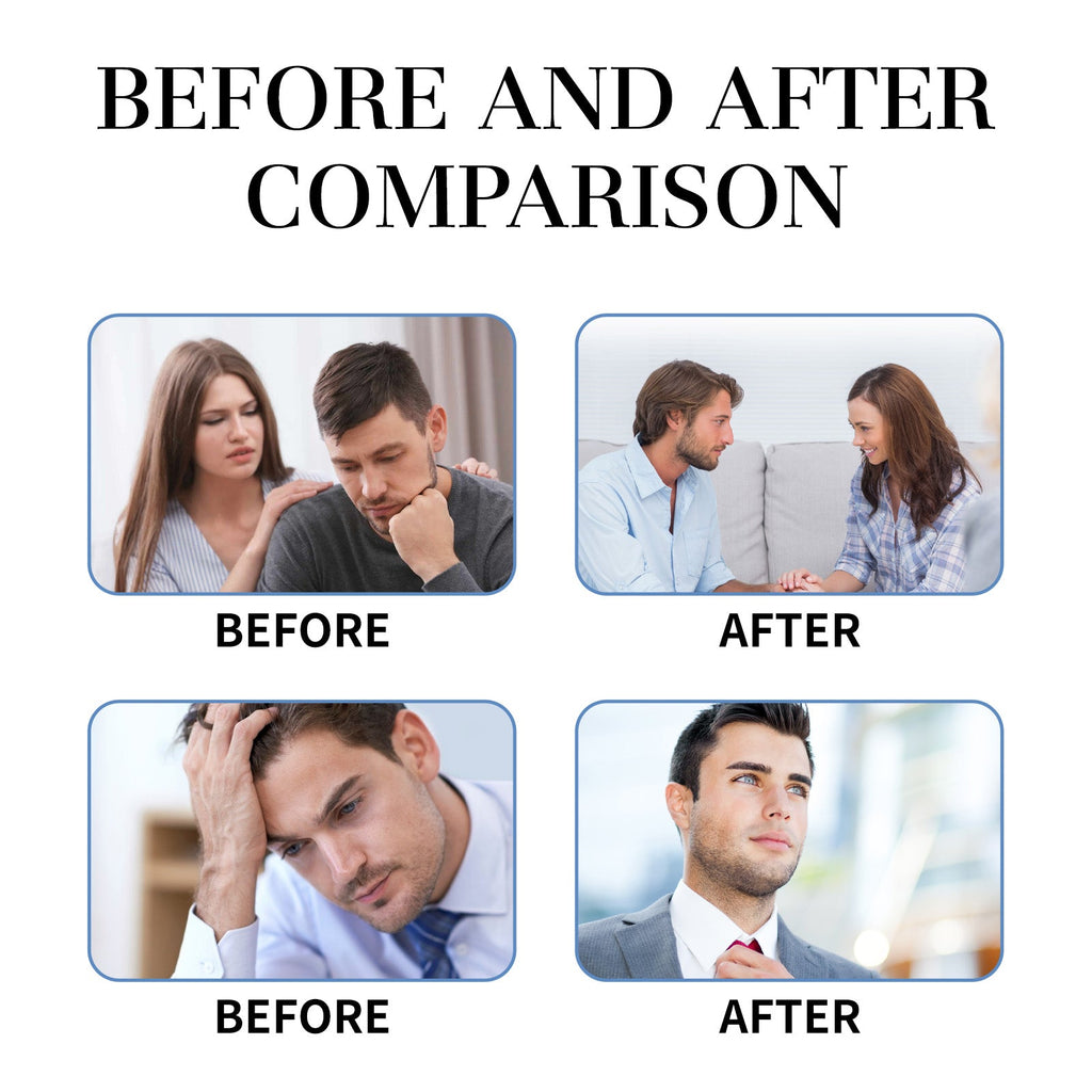 Roxelis Men's Perfume Bergamot Natural Light Fragrance Fresh Charm Refreshing Atmosphere Portable Men's Dating Perfume