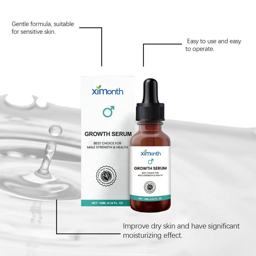 Ximonth Men's Care Essence Men's Body Massage Care Herbal Essence Moisturizing Body Care Essential Oil