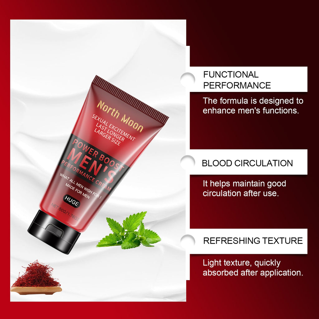 North Moon Men's Neck Cream Daily Moisturizing and Nourishing Men's Body Care Comfortable Gentle Care Cream