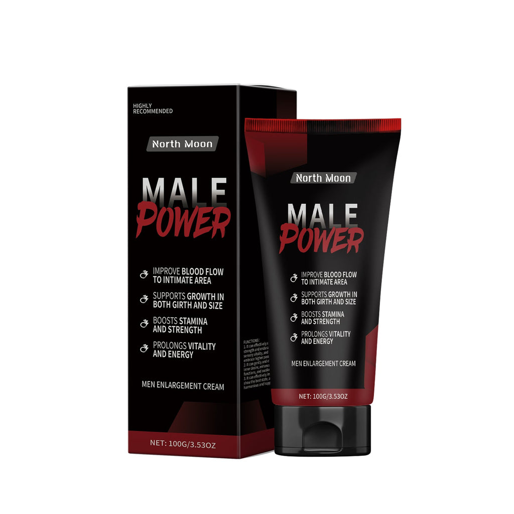 North Moon Men's Care Massage Cream Men's Body Nourishing Energy Boosting Long-lasting Moisturizing Care Cream