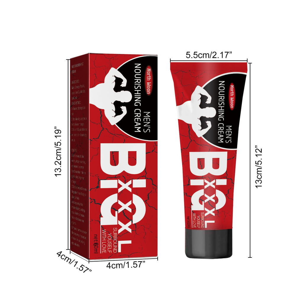 North Moon Men's Care Cream Men's Vitality and Strength Moisturizing Exercise Body Massage Care Cream