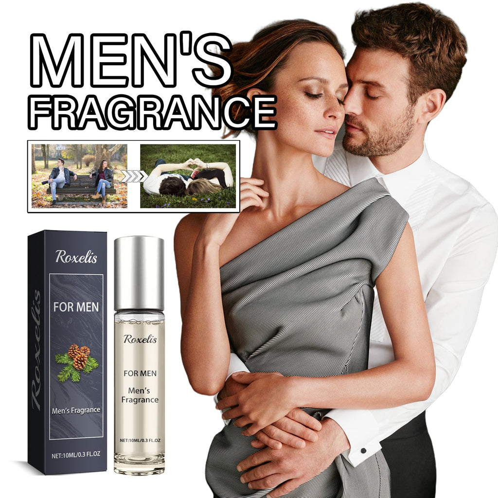 Roxelis Men's Perfume Natural Fresh Light Fragrance Long-lasting Scent Niche Couple Date Portable Atmosphere Perfume