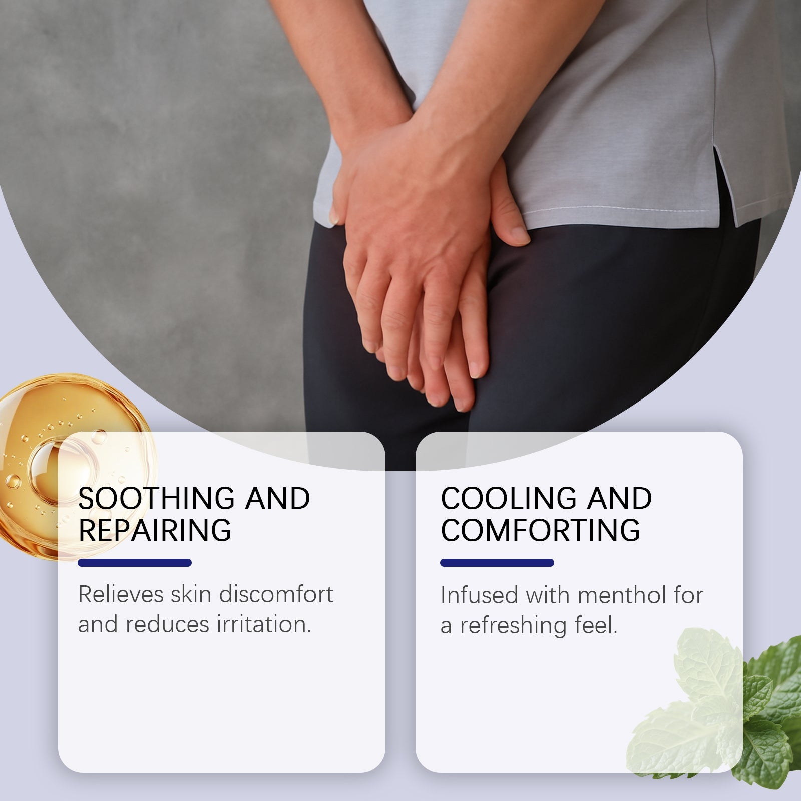 South Moon Men's Body Care Cream Gentle Nourishing Moisturizing Comfortable Body Care Daily Cream