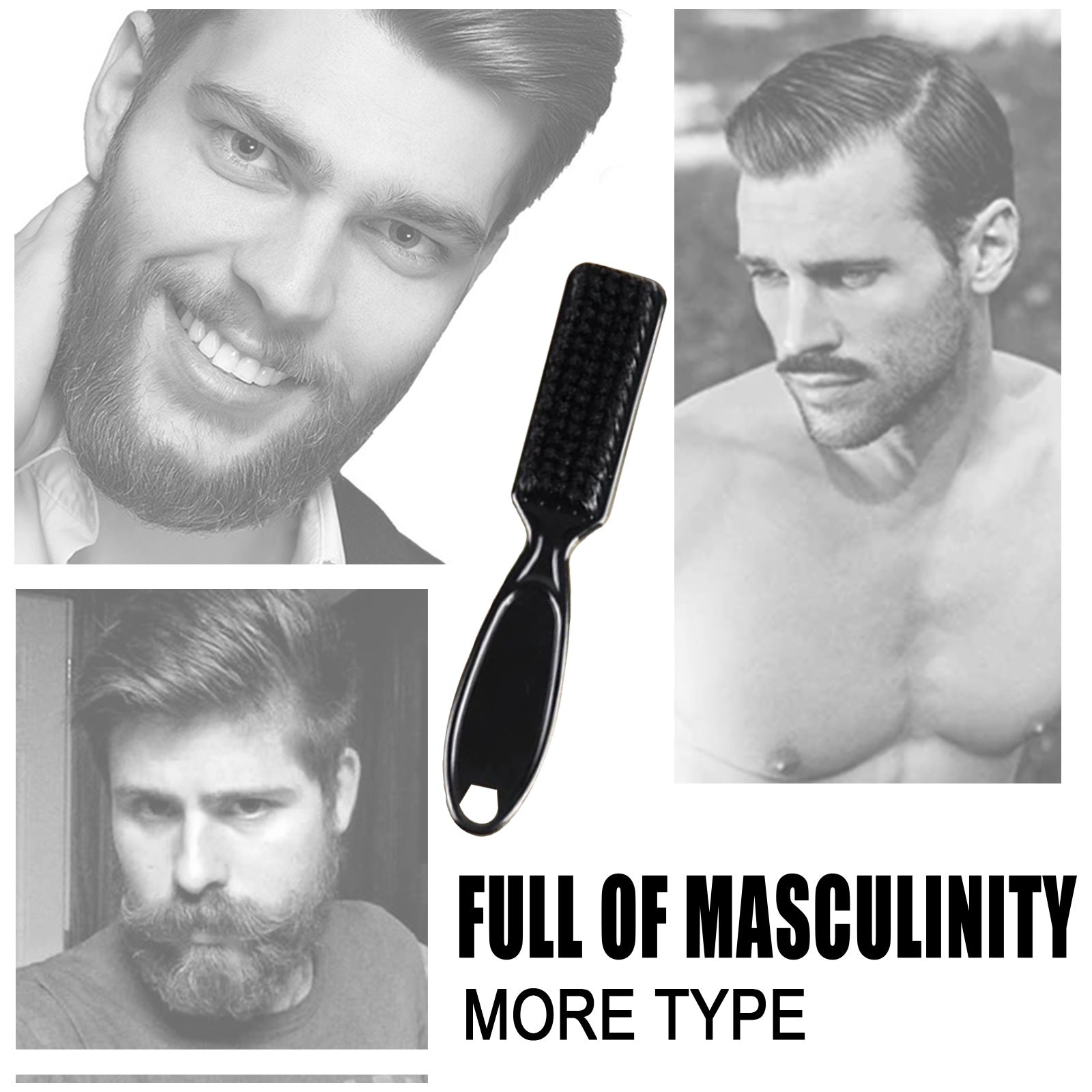 AMZ Men’s Beard Styling Brush