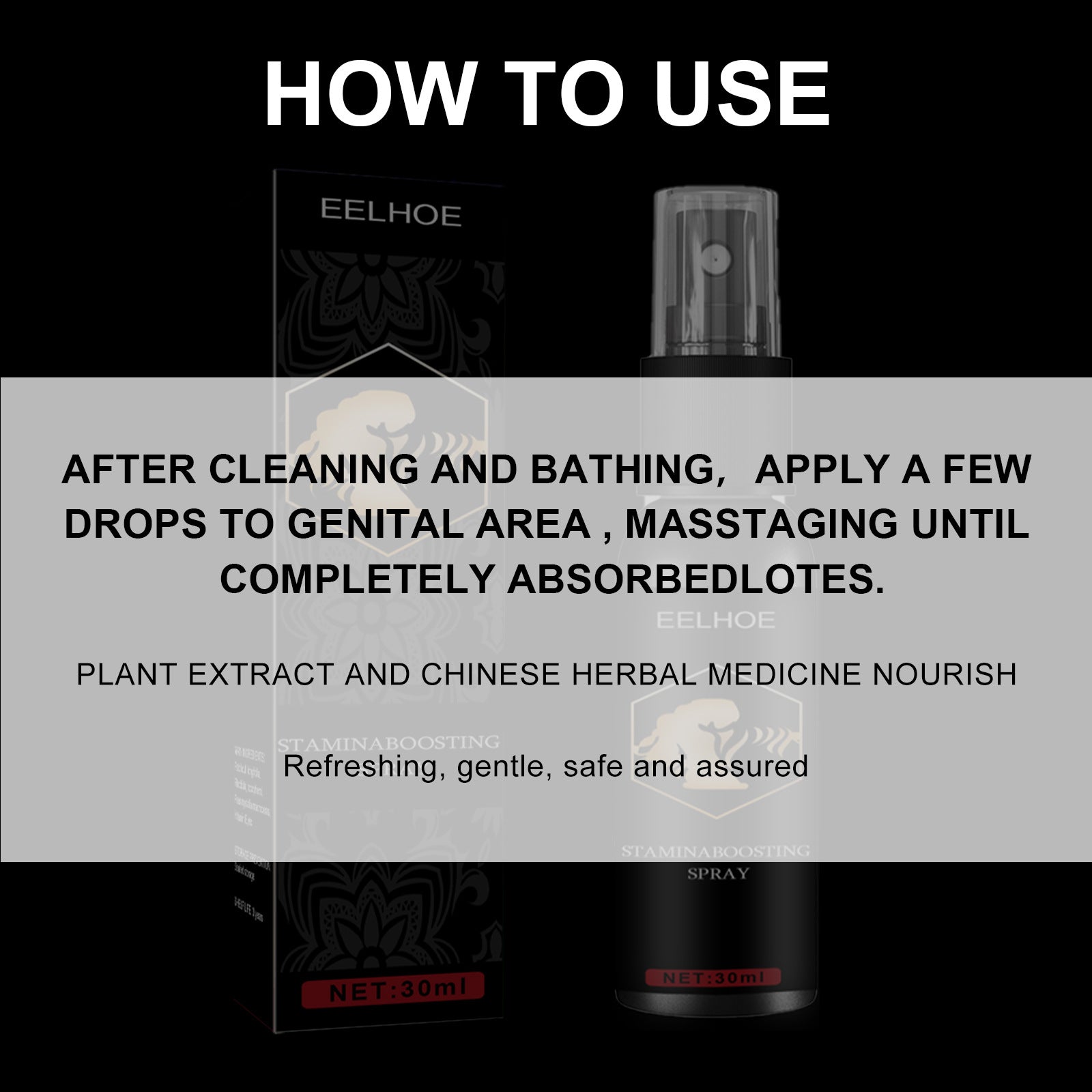EELHOE Men’s Body Care Spray